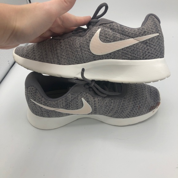 Nike Shoes Nike Tanjun Gray Knit Athletic Sneaker